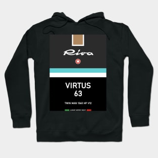 Riva Virtus Aquarama Classic Boat Italy Hoodie